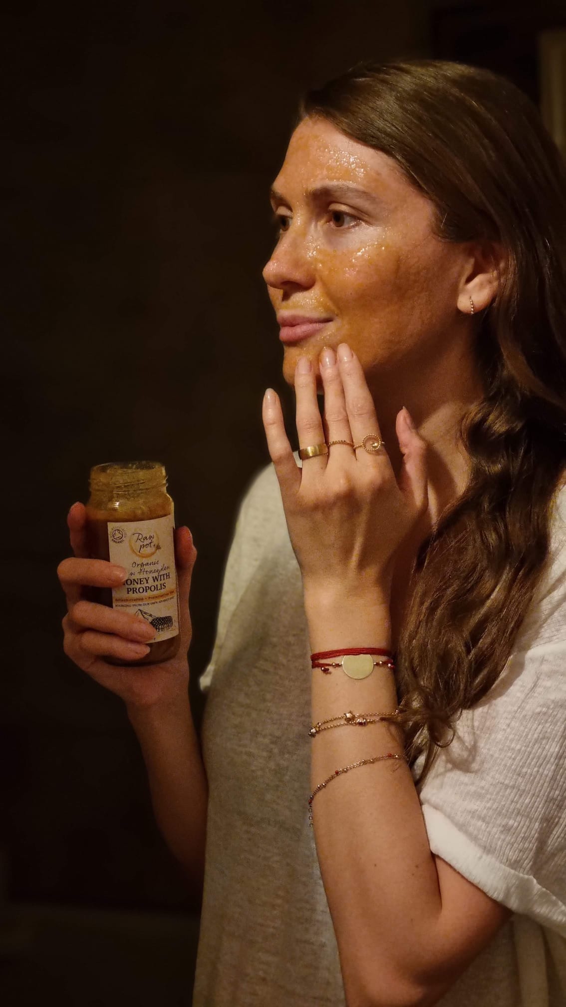 Organic Honeydew Honey With Propolis