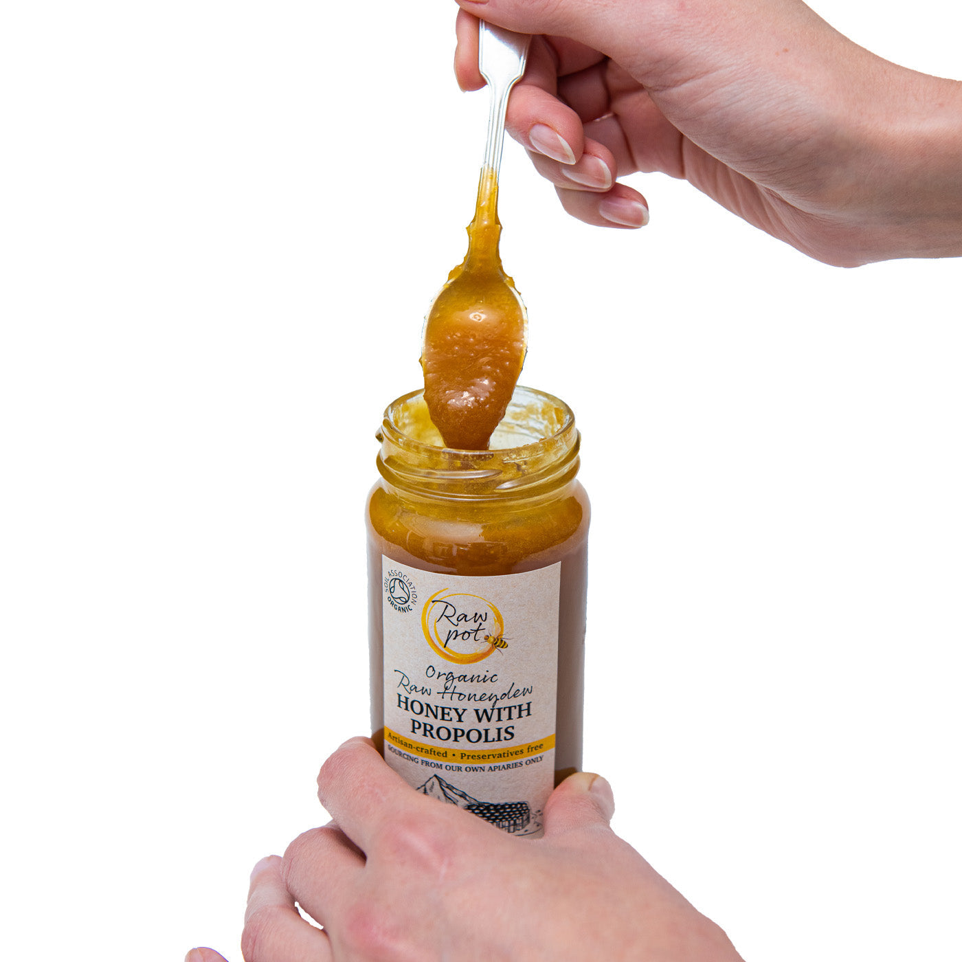 Organic Honeydew Honey With Propolis