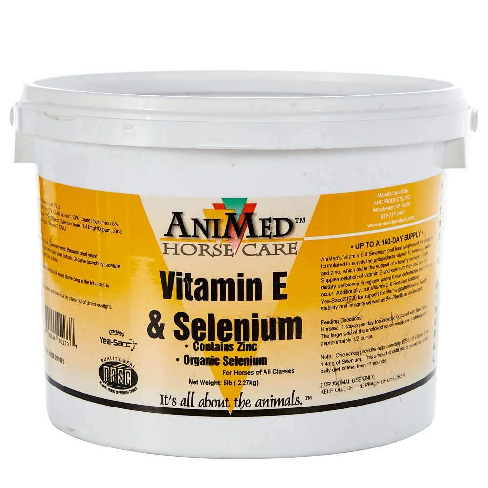 AniMed Vitamin E and Selenium with Zinc 5 lbs by AniMed | The Hackers Market
