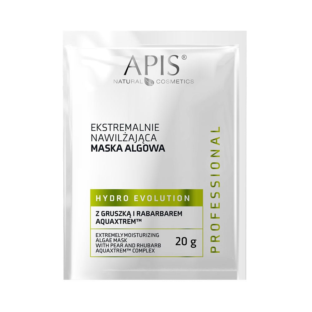 Hydro Evolution - Extremely Moisturizing Algae Mask with Pear & Rhubarb AQUAXTREM™ complex 20g by APIS | The Hackers Market