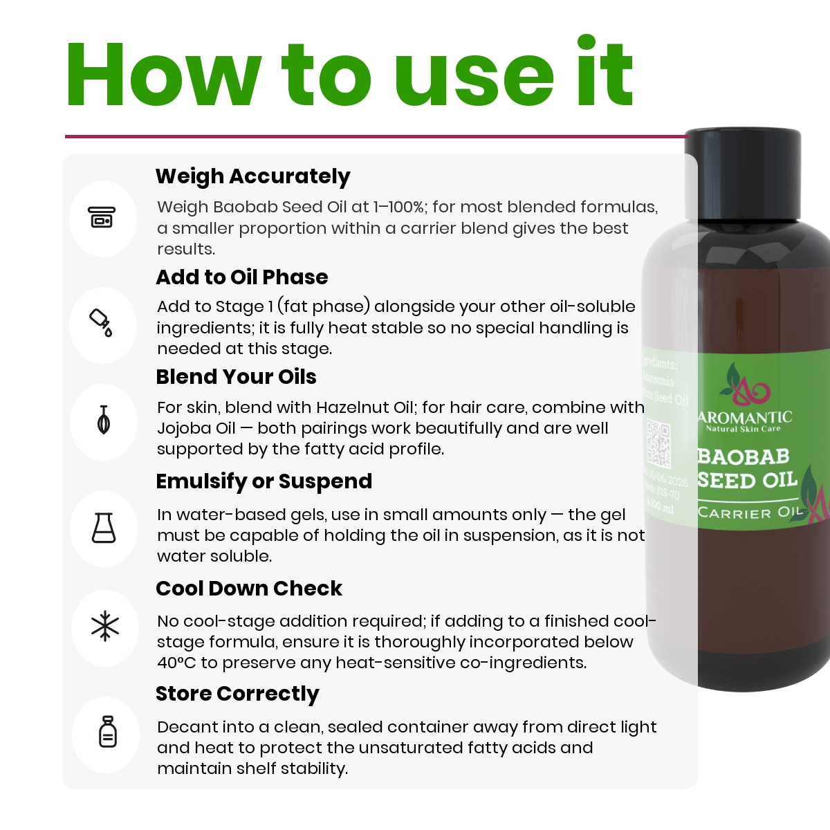 Baobab Seed Oil