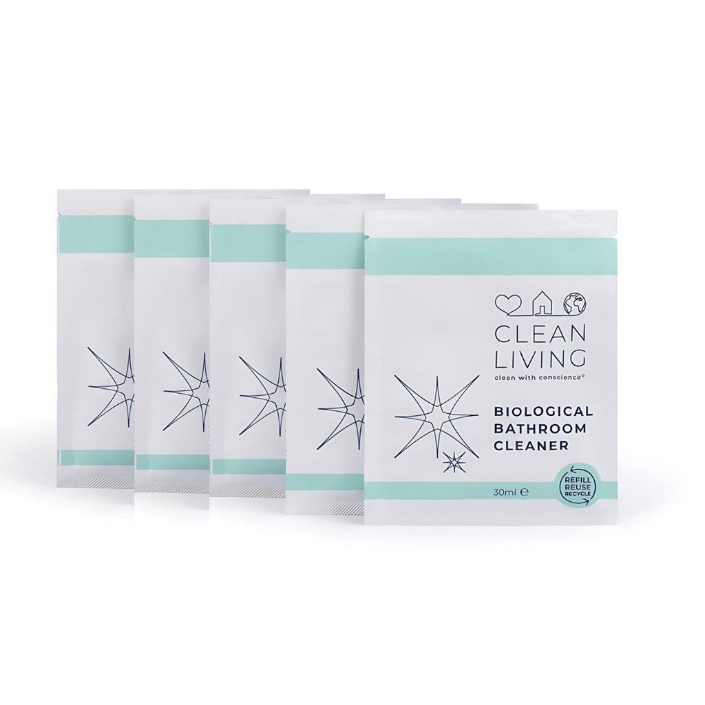 Probiotic Bathroom Cleaner Refill Sachet by Clean Living | The Hackers Market