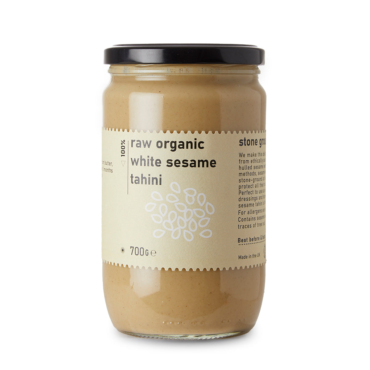 Raw Organic White Sesame Tahini - RAWGORILLA by RawGorilla | The Hackers Market