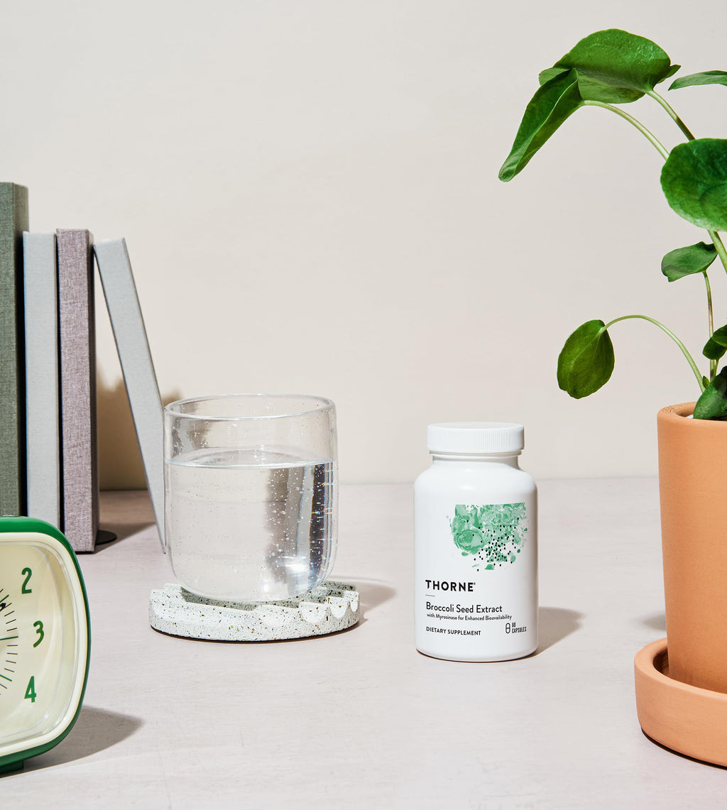 THORNE Broccoli Seed Extract (SGS) – Sulforaphane Glucosinolate, 60 Capsules | Antioxidant Support*