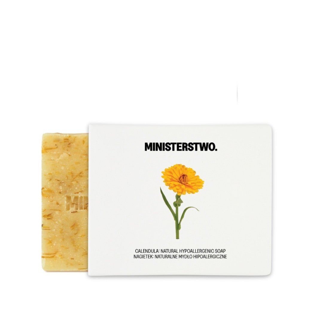 CALENDULA: Natural Hypoalergenic Soap 100g by MINISTERSTWO | The Hackers Market