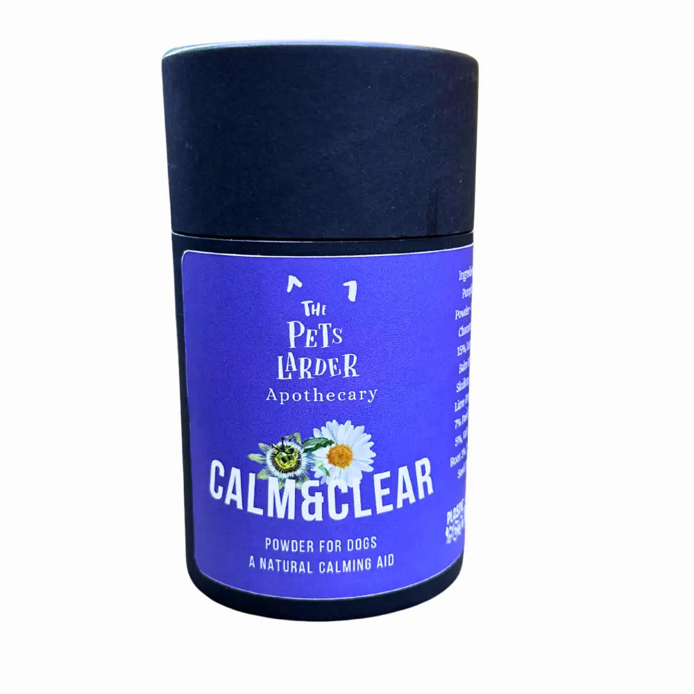 Calm & Clear – Natural Herbal Calming Supplement for Dogs by The Pets Larder | The Hackers Market