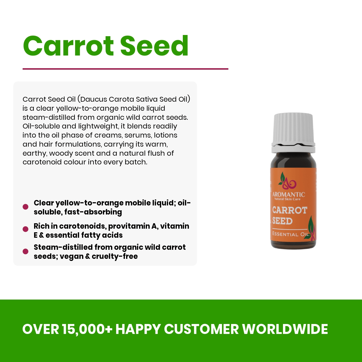 Carrot Seed Oil