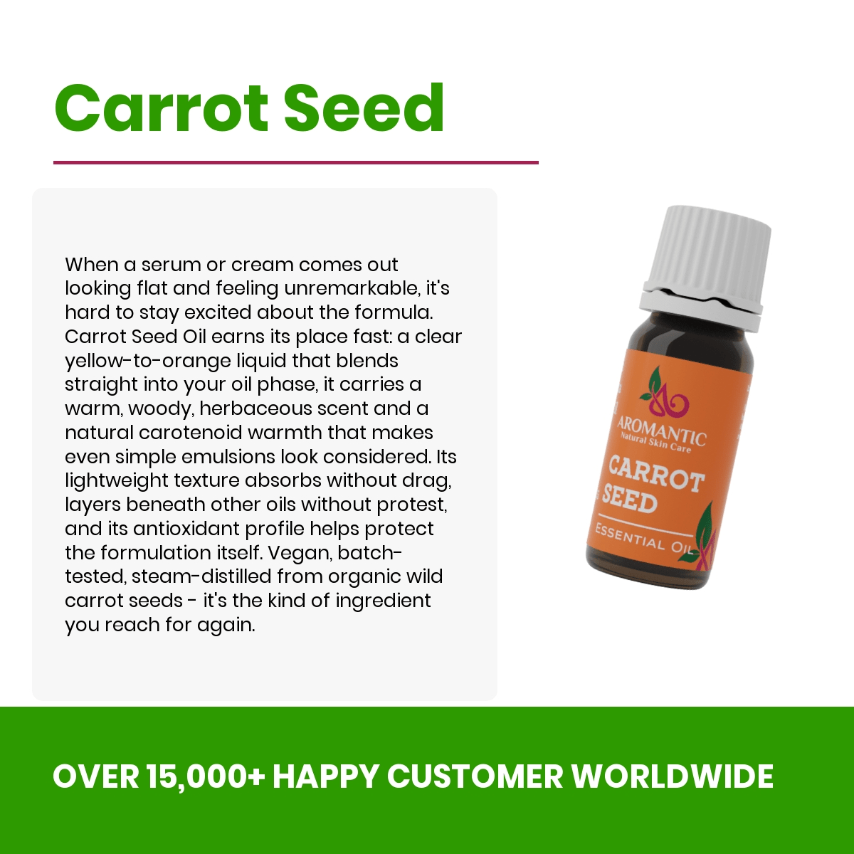 Carrot Seed Oil