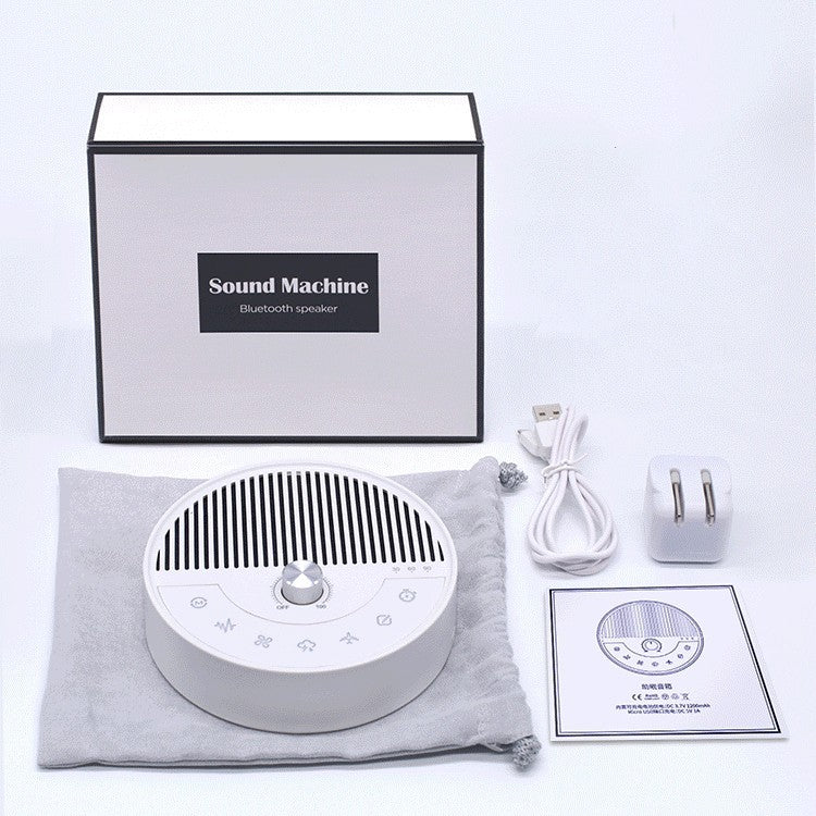 Somnus White Bluetooth Noise Sleep Aid Machine Device for Relaxation & Sleep Regulation by Spacire | The Hackers Market