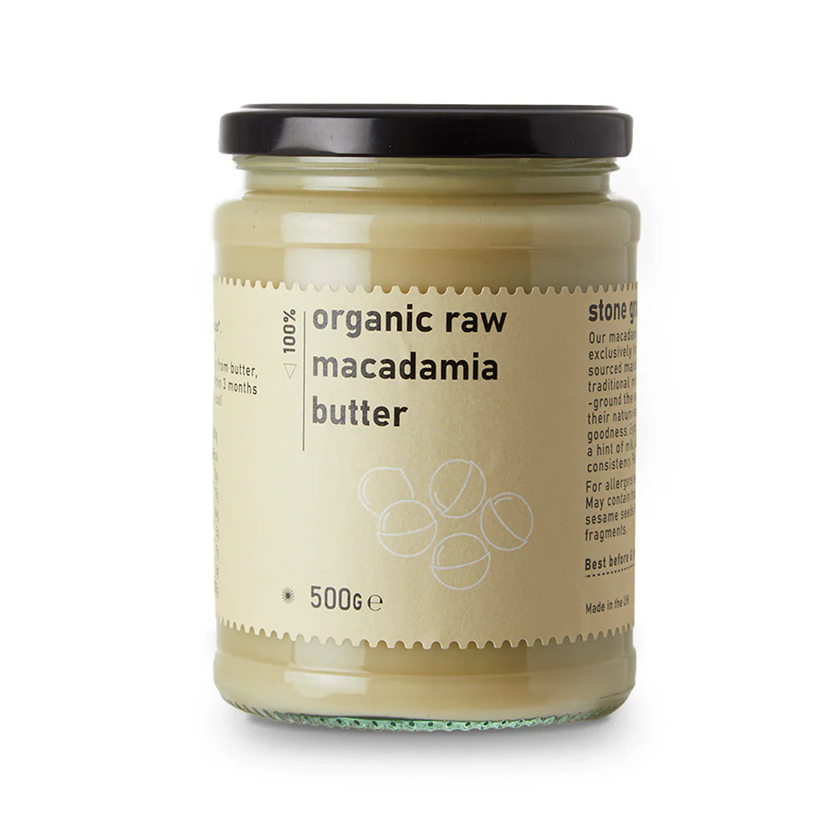 Organic Raw Macadamia Butter - RAWGORILLA by RawGorilla | The Hackers Market