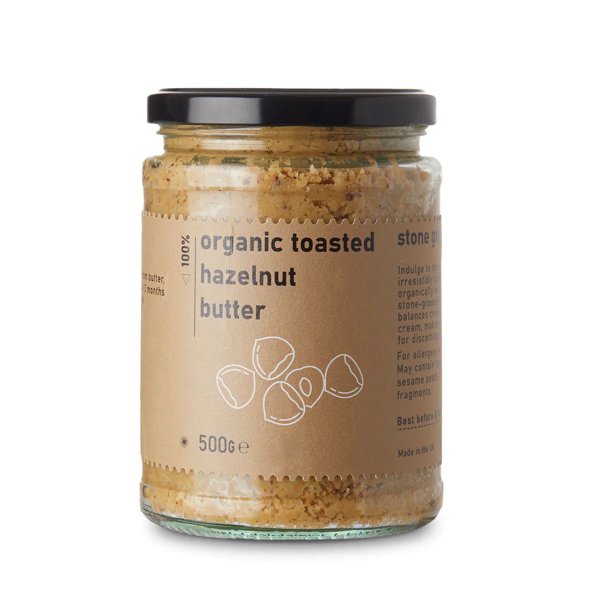 Organic Toasted Hazelnut Butter - RAWGORILLA by RawGorilla | The Hackers Market
