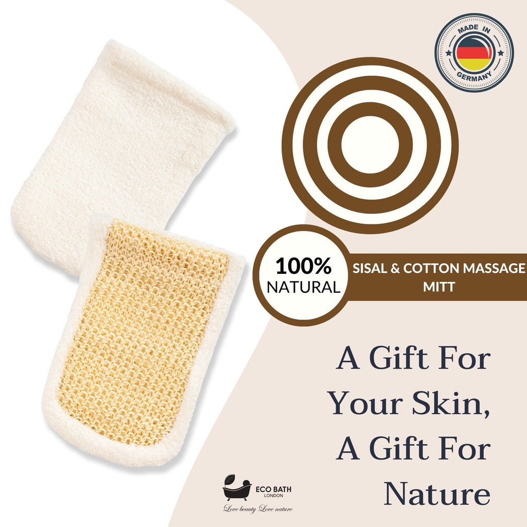 Eco Bath London Bamboo and Cotton Massage Mitt