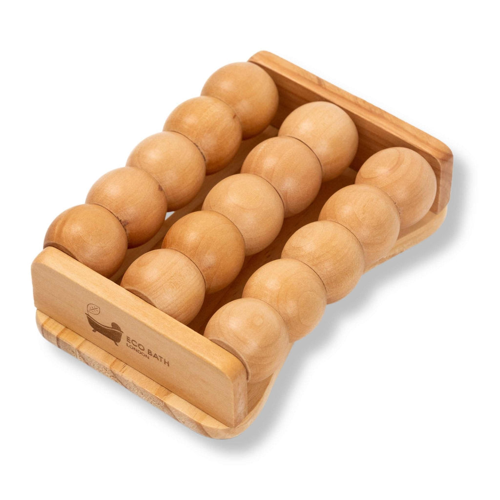 Eco Bath London Foot Roller - Wooden Foot Roller Massager for Pain Relief and Improved Circulation by Eco Bath London | The Hackers Market