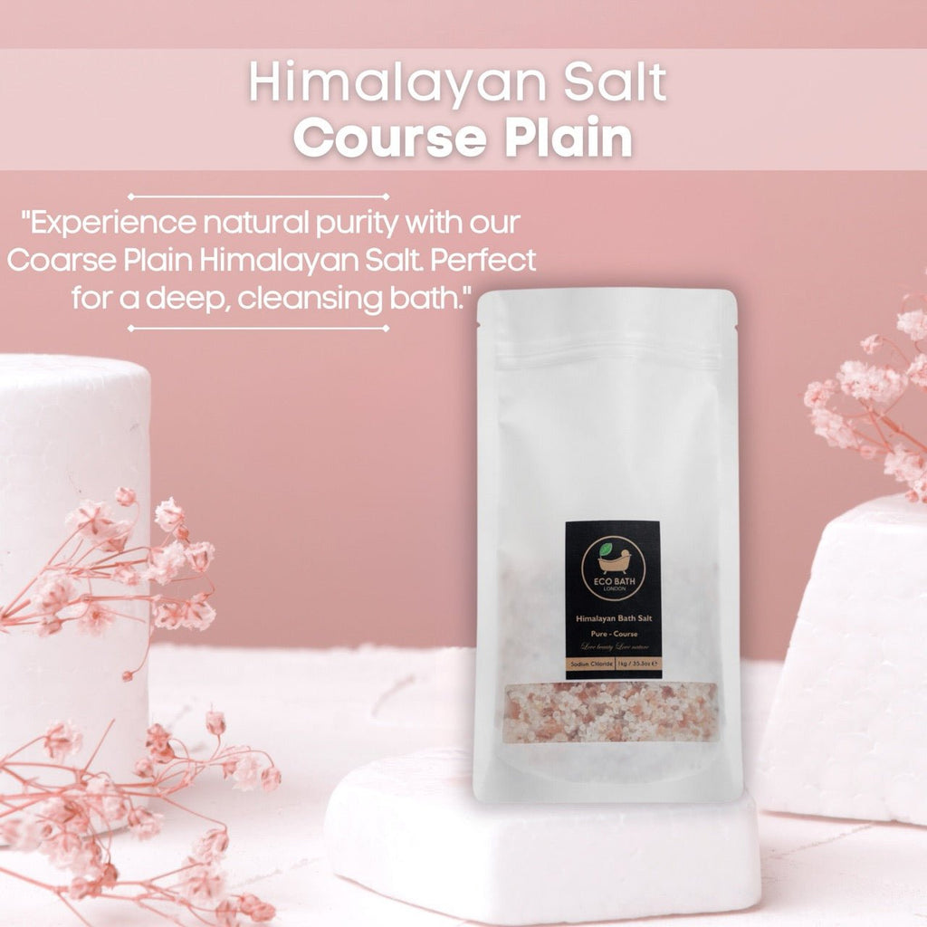Eco Bath London Himalayan Bath Salt Coarse Plain - 1 KG
