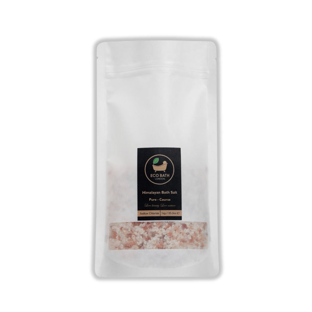 Eco Bath London Himalayan Bath Salt Coarse Plain - 1 KG