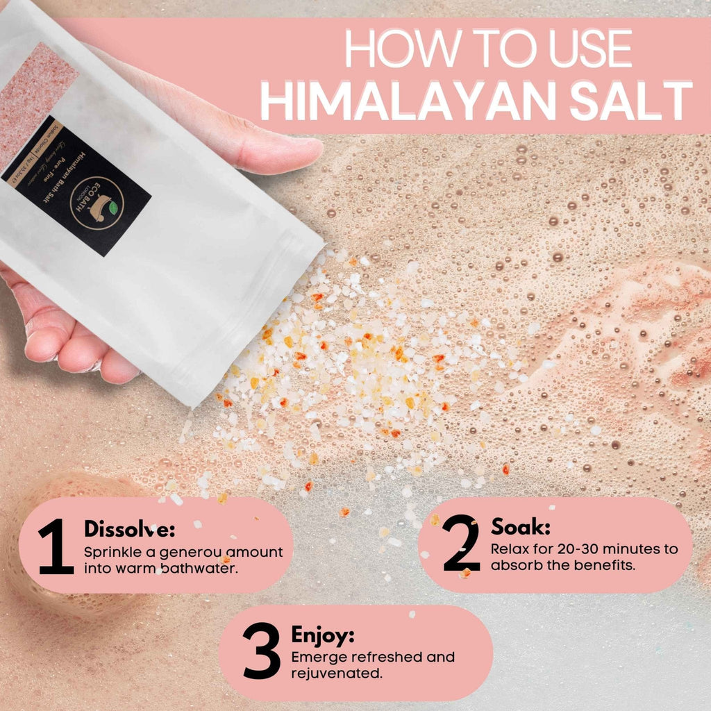 Eco Bath London Himalayan Bath Salt Fine Grade - 1 KG