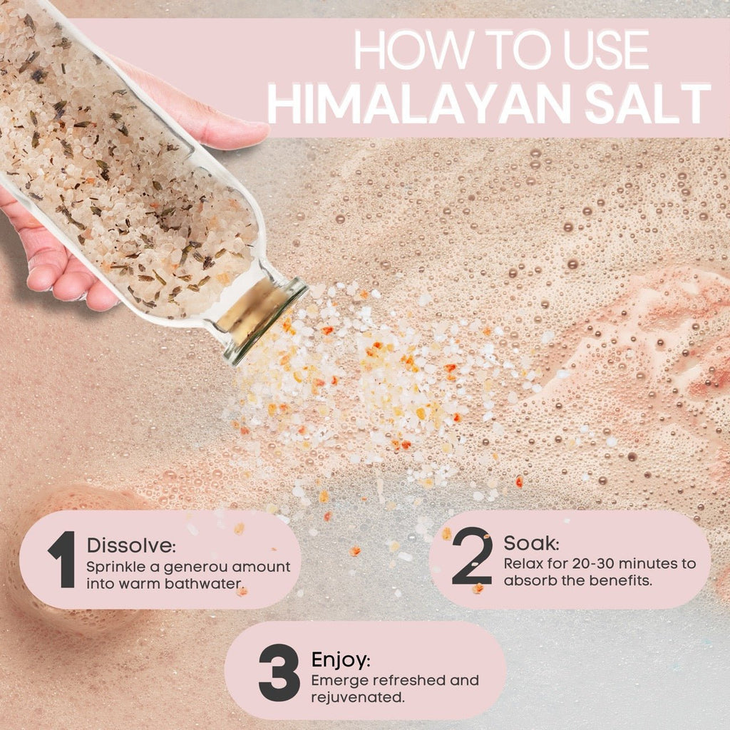 Eco Bath London Lavender Himalayan Bath Salt 300g - Pink Himalayan Bath Salt Infused with Lavender by Eco Bath London | The Hackers Market