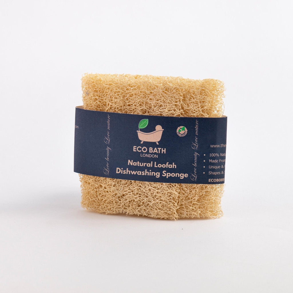Eco Bath London Natural Loofah Dishwashing Sponges - Set of 3