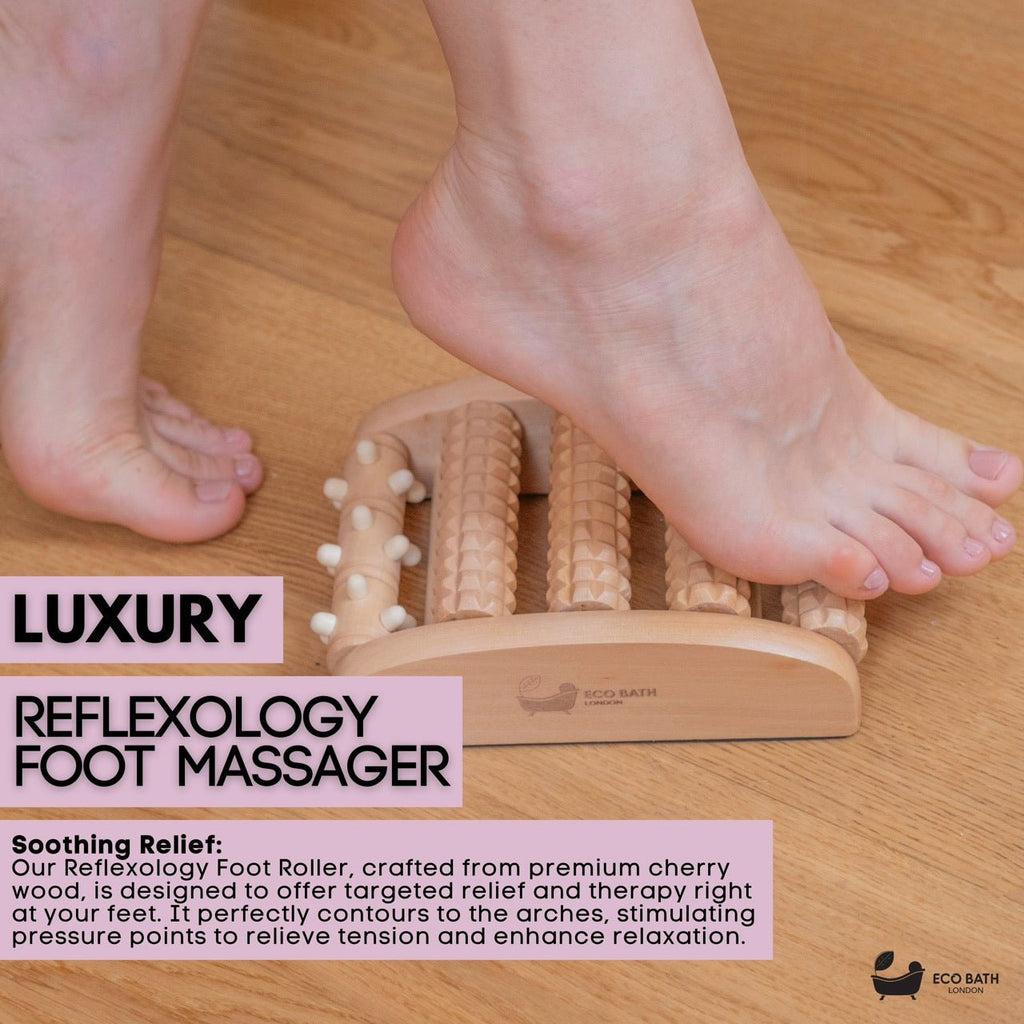 Eco Bath London Reflexology Foot Roller | Best to Use Under Work/Study Table
