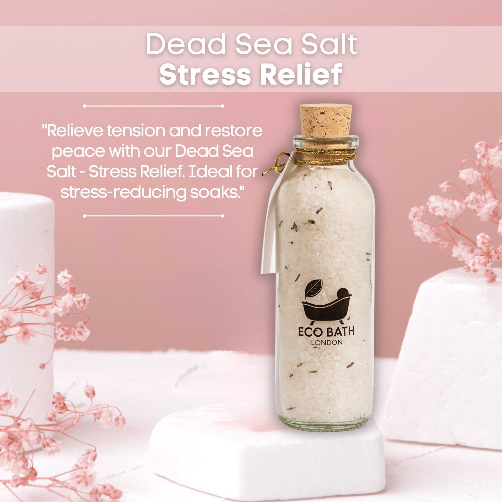 Eco Bath London Stress Relief Dead Sea Salt (300g)