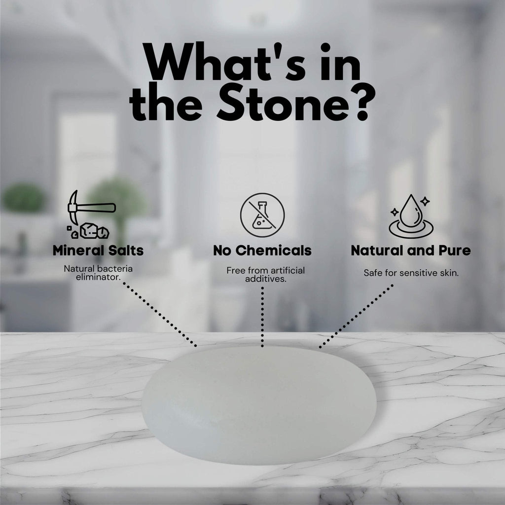 Eco Bath Natural Deodorant Stone (160gr) by Eco Bath London | The Hackers Market