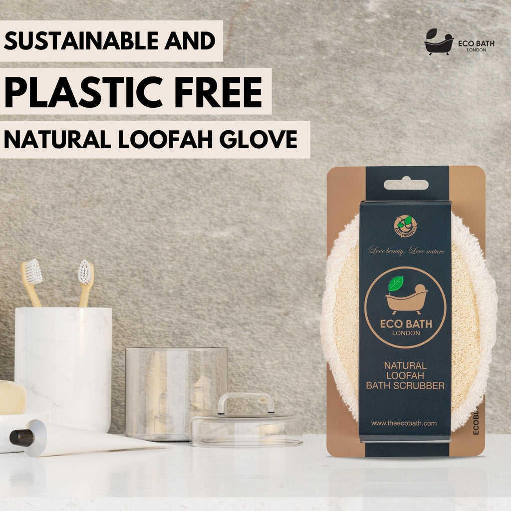 Eco Bath London Natural Loofah Bath Scrubber by Eco Bath London | The Hackers Market