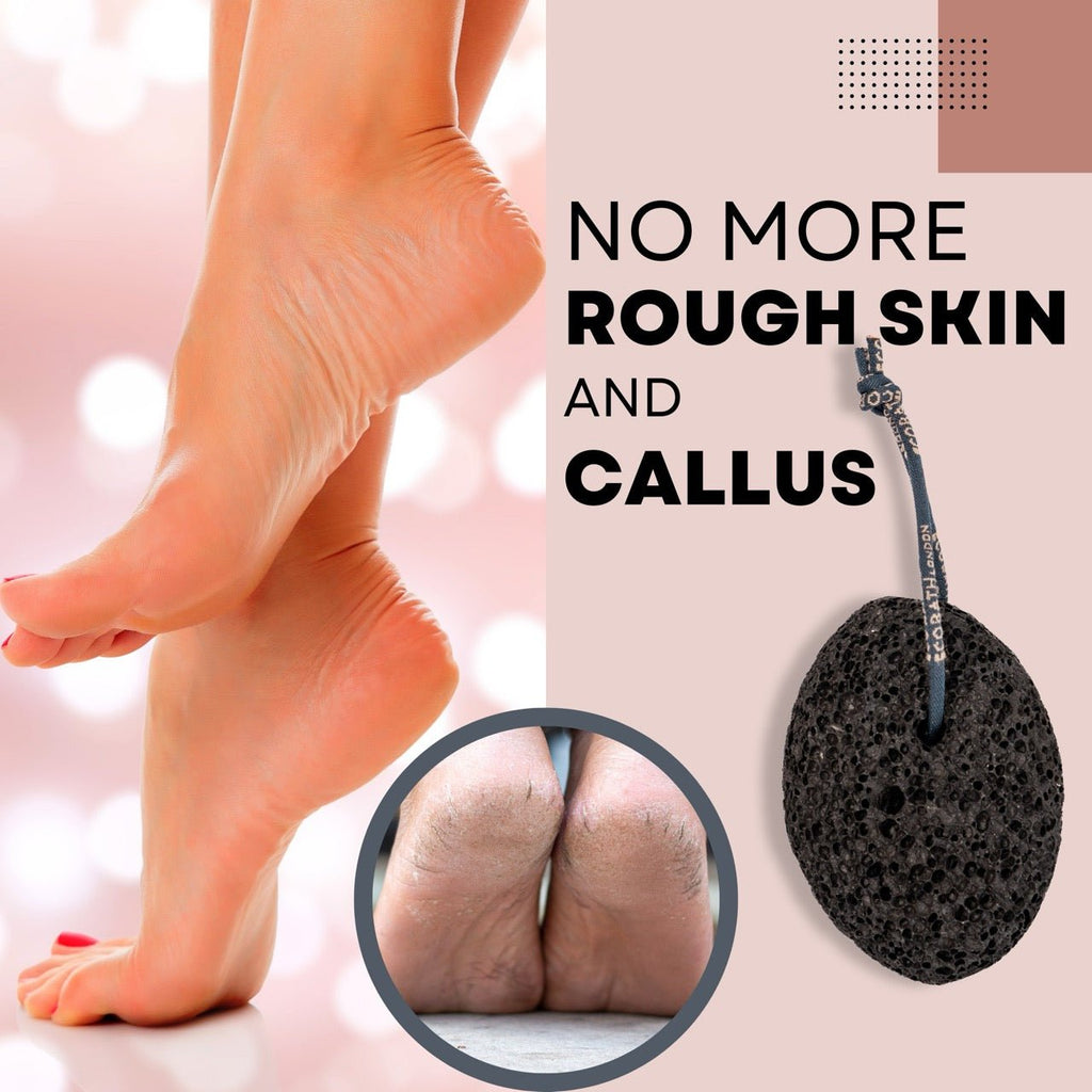 Eco Bath Natural Pumice Volcanic Stone (Smooth with Rope) by Eco Bath London | The Hackers Market