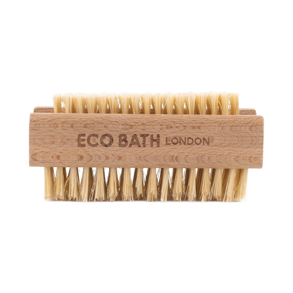Eco Bath Natural Sisal Nail Brush Collection - Available in Beech Wood, Walnut Wood and Olive Wood by Eco Bath London | The Hackers Market