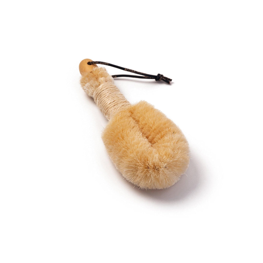 Eco Bath Natural Sisal Round Brush Japanese Style by Eco Bath London | The Hackers Market
