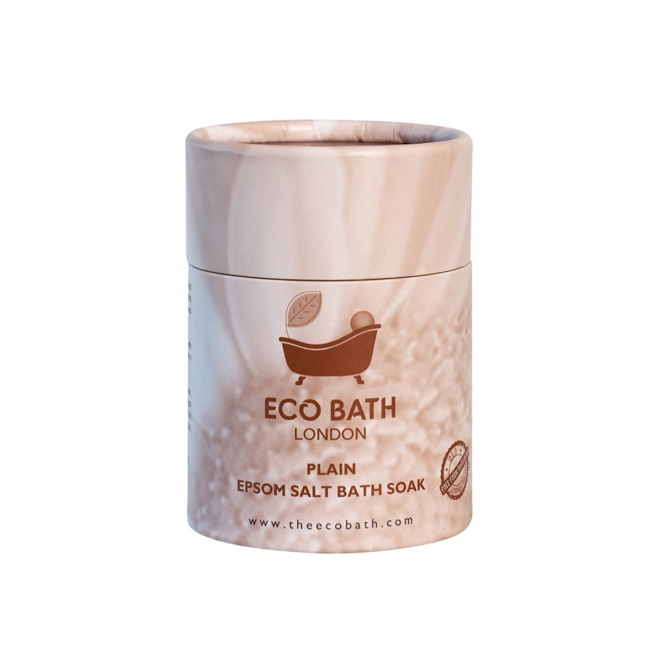 Eco Bath London Plain Epsom Salt Bath Soak - Tube