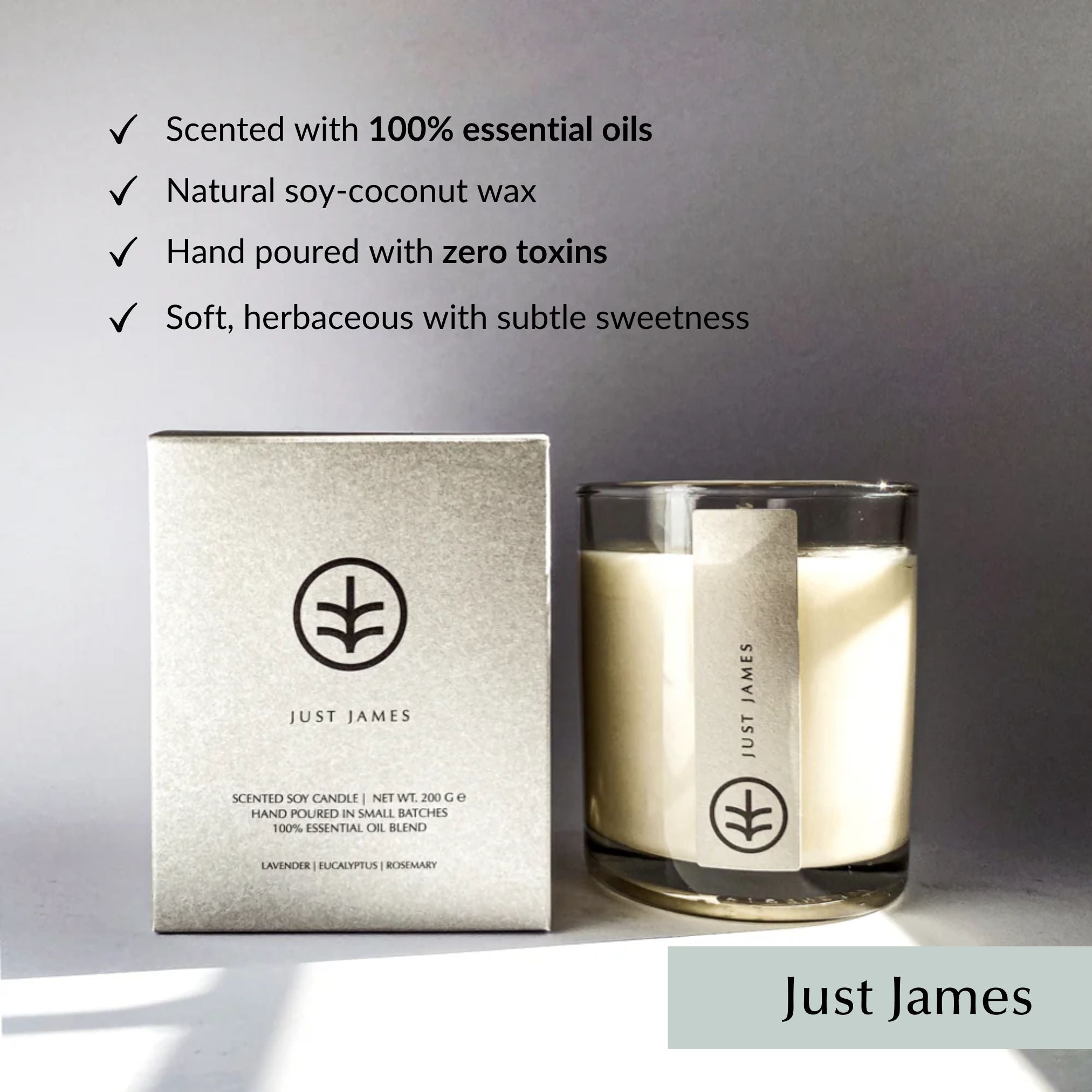 Non-Toxic Organic Candle (Hand Poured) by Ethical Bedding™ | The Hackers Market