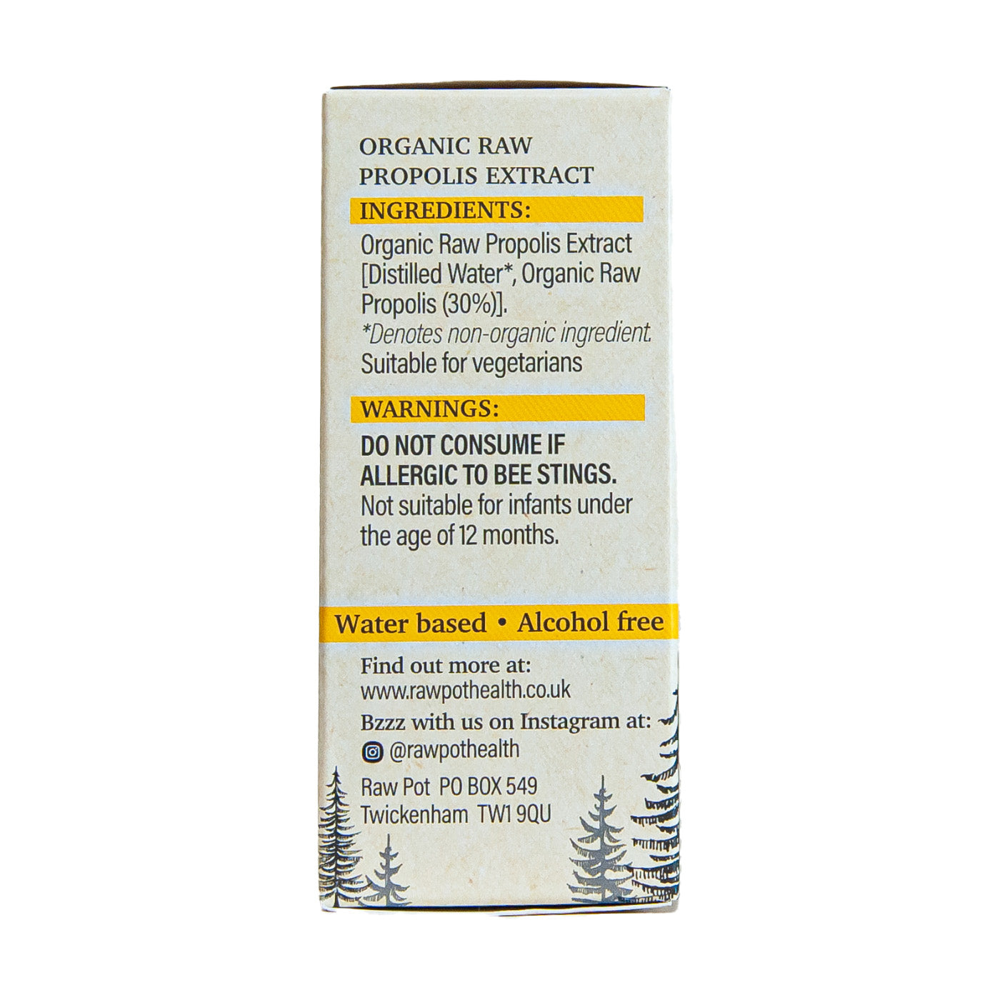 Organic Raw Propolis Extract