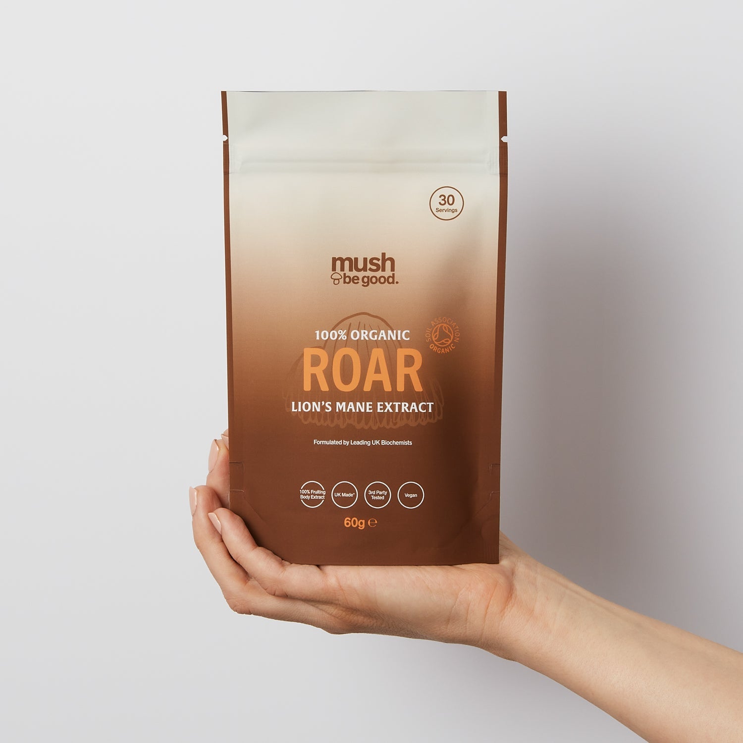 Roar - Organic Lions Mane Powder by itmushbegood | The Hackers Market