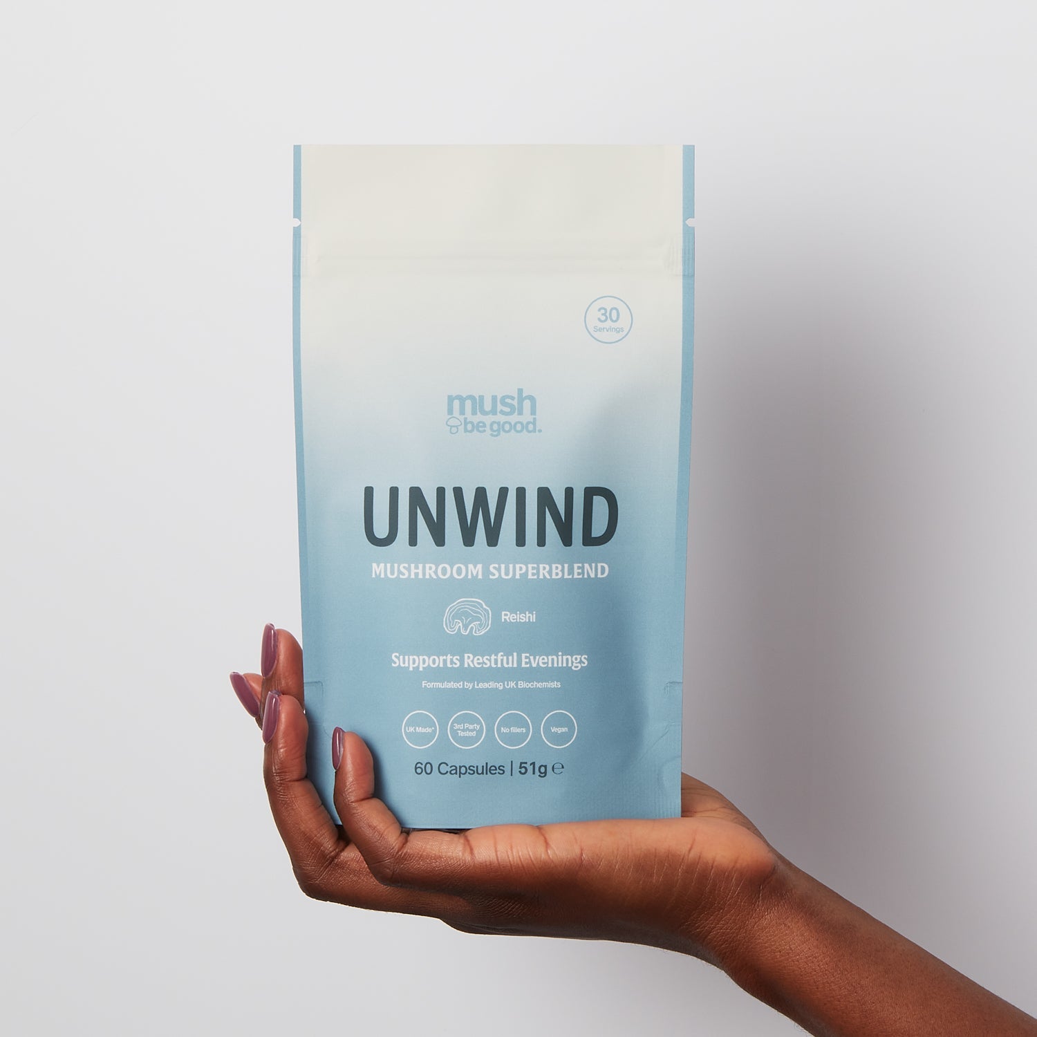 Unwind Superblend Capsules by itmushbegood | The Hackers Market