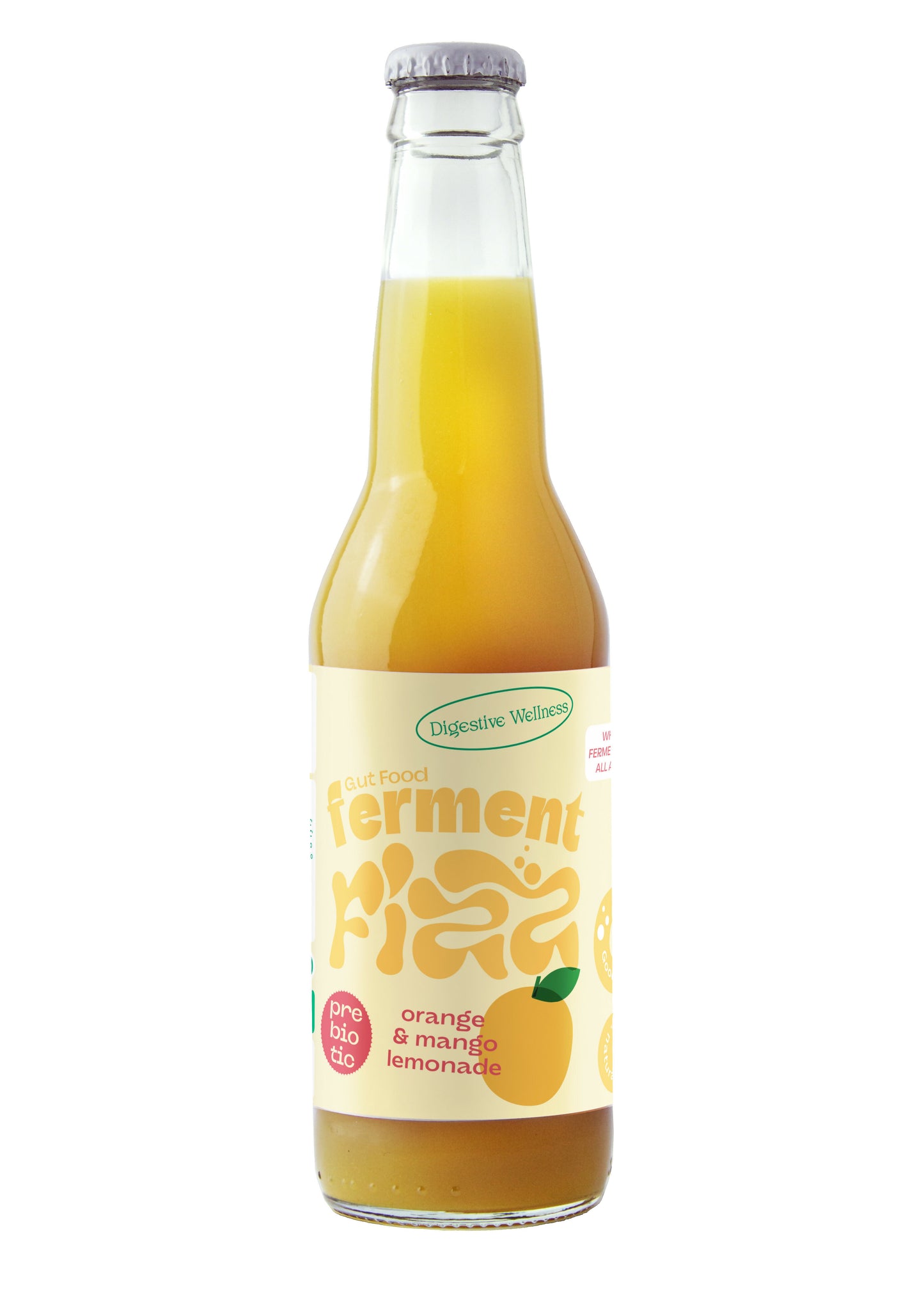 Ferment Fizz Orange and Mango Lemonade_330 ml