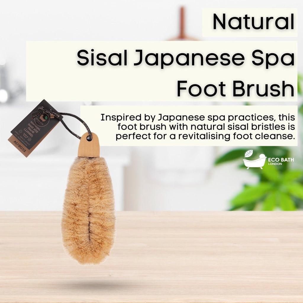Japanese SPA Sisal Brush by Eco Bath London | The Hackers Market