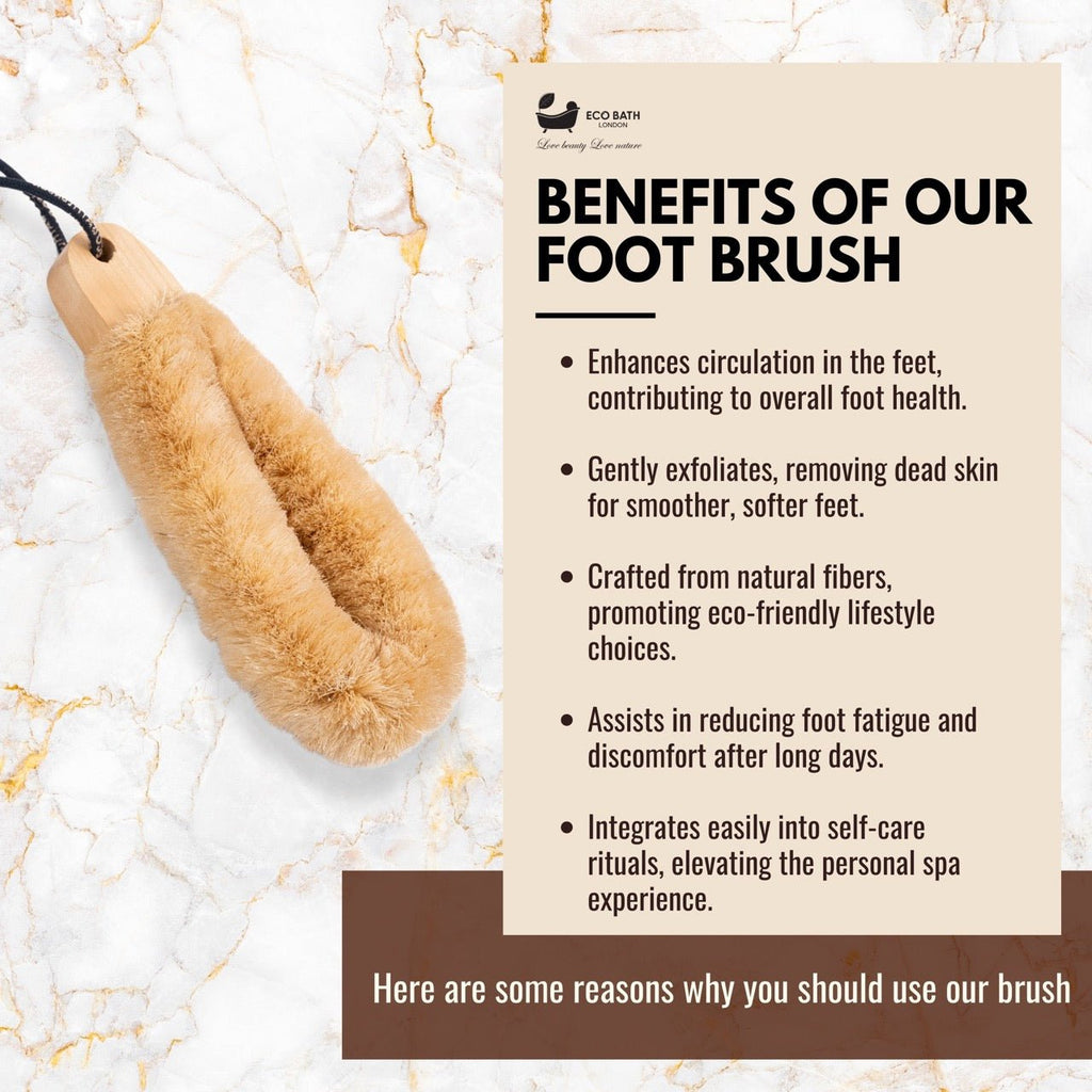 Japanese SPA Sisal Brush by Eco Bath London | The Hackers Market