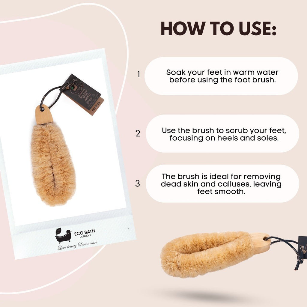 Japanese SPA Sisal Brush by Eco Bath London | The Hackers Market