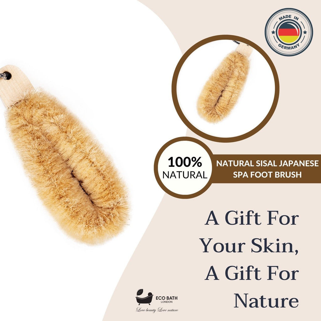 Japanese SPA Sisal Brush by Eco Bath London | The Hackers Market