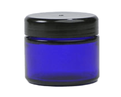 Jar, Blue Glass (50 ml)