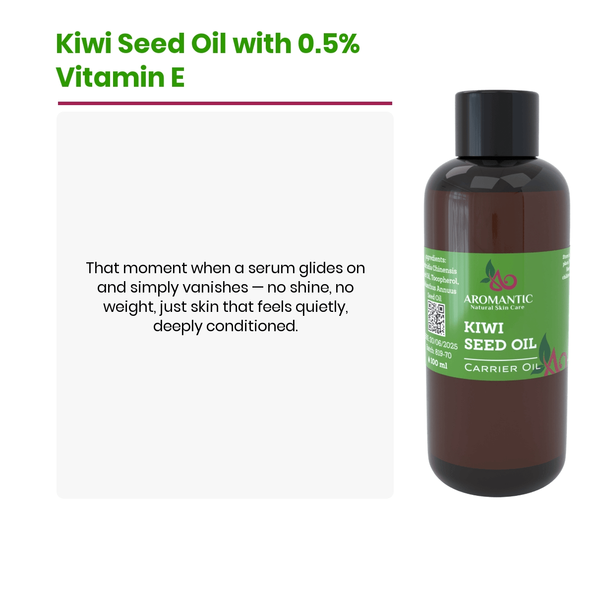 Kiwi Seed Oil