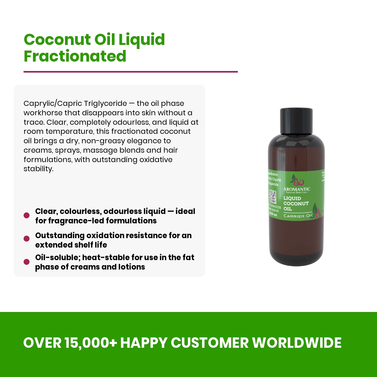 Liquid Coconut Oil