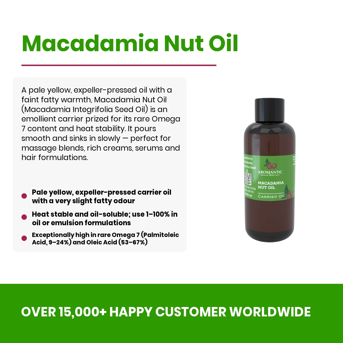 Macadamia Nut Oil