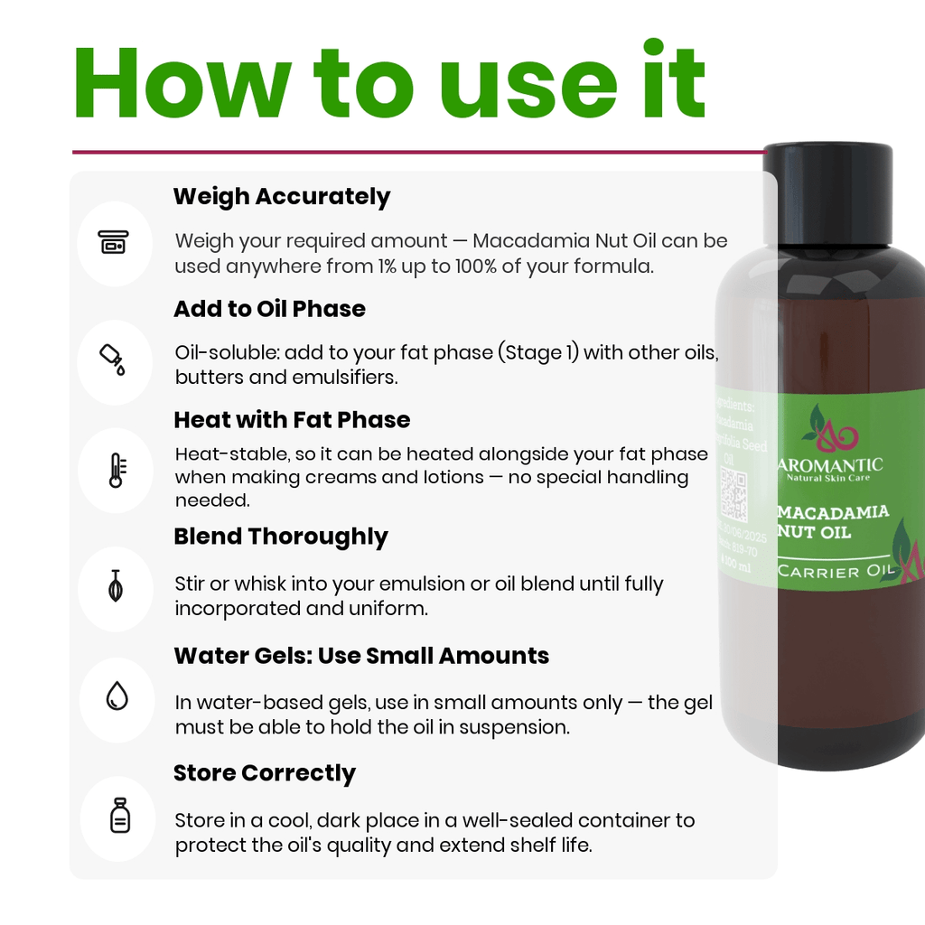 Macadamia Nut Oil