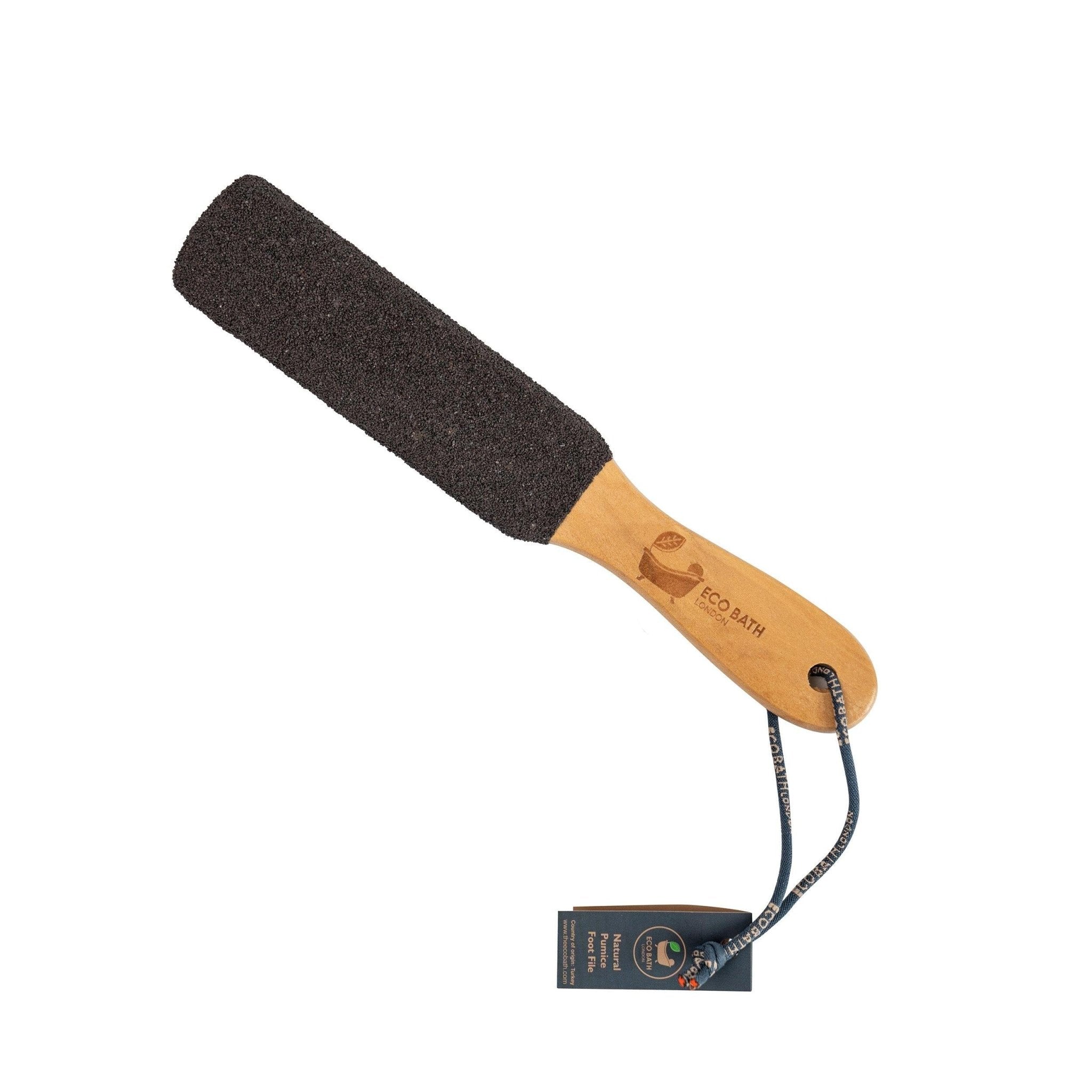 Natural Pumice Foot File - Black