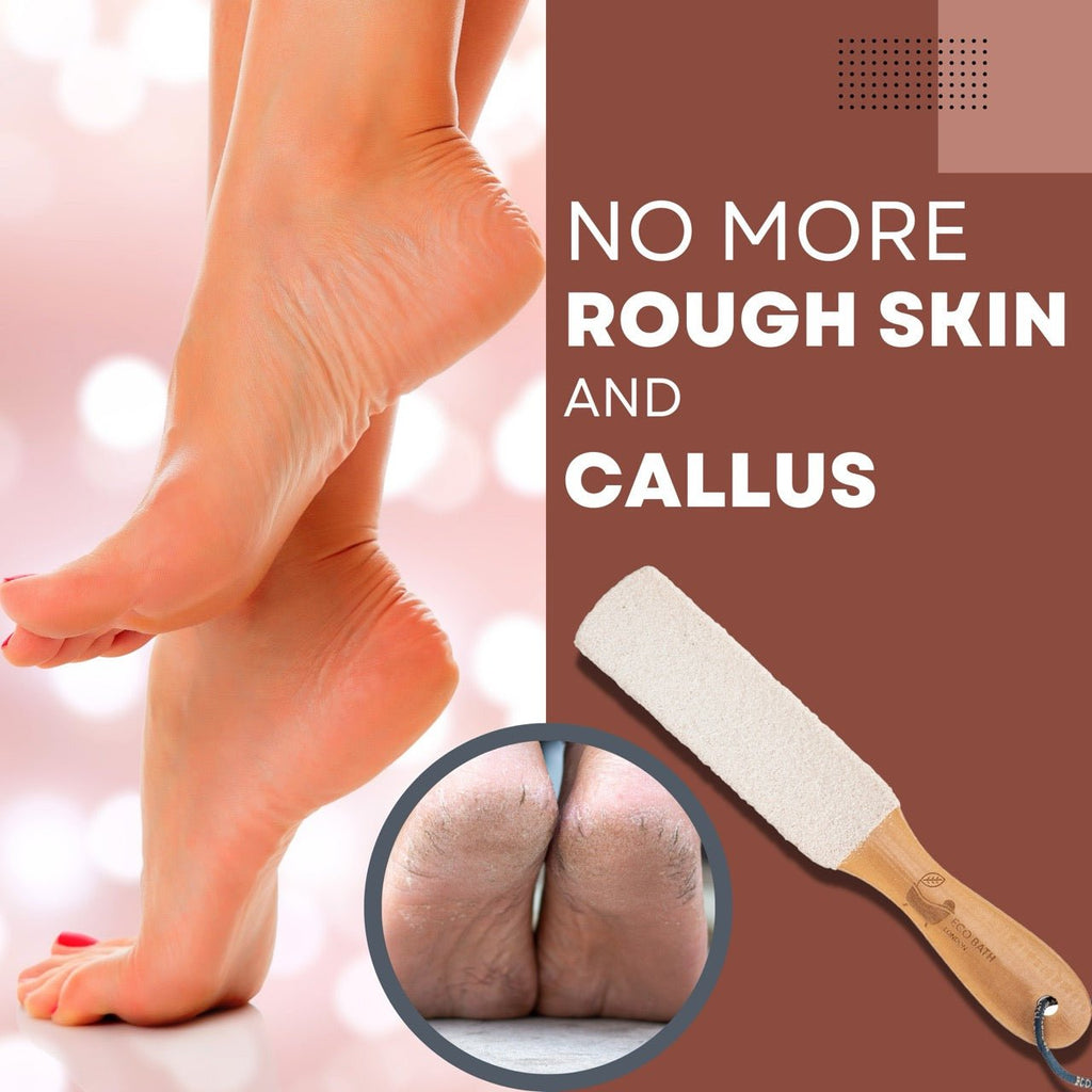 Natural Pumice Foot File - White