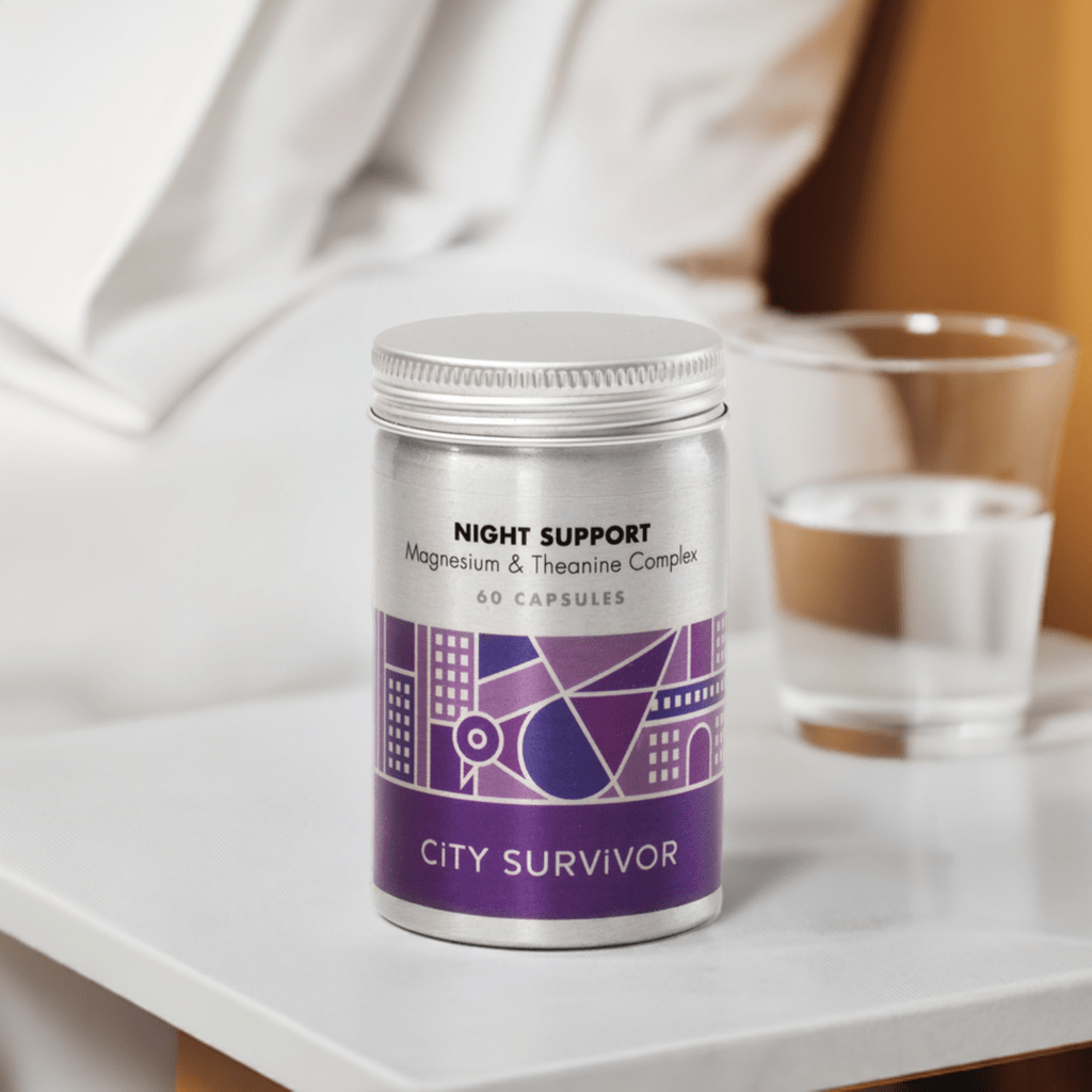 City Survivor Night Support - Magnesium and L-Theanine supplement by City Survivor | The Hackers Market