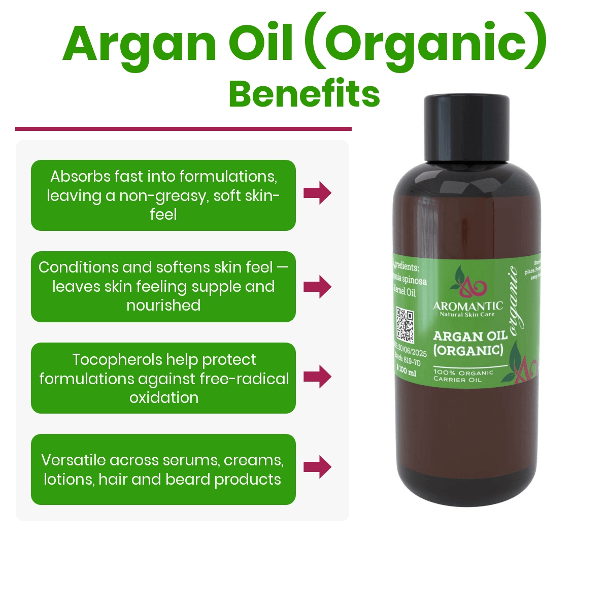 Organic Argan Oil