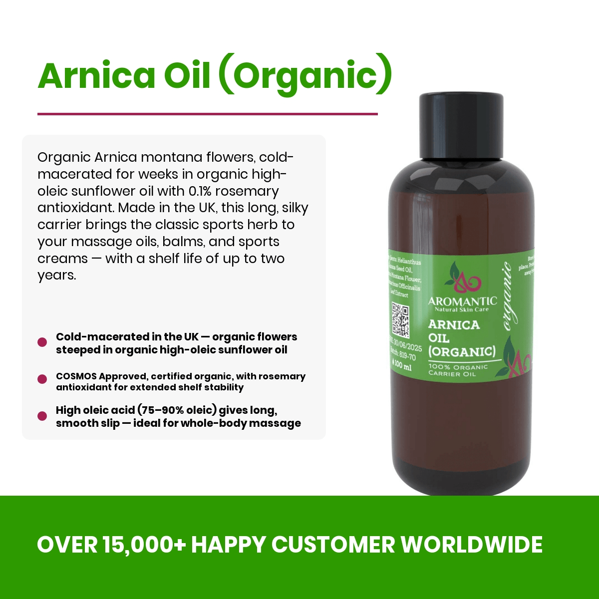 Organic Arnica Oil