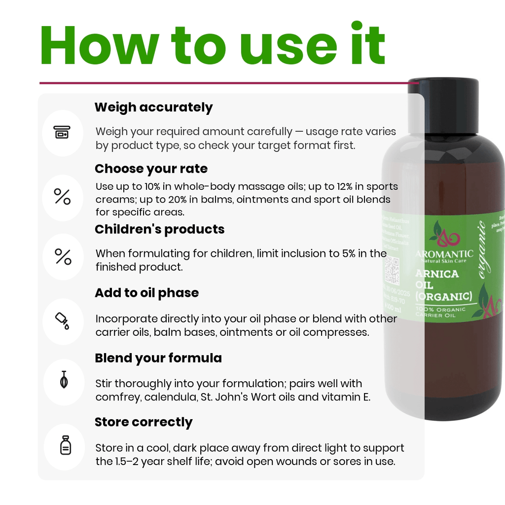 Organic Arnica Oil